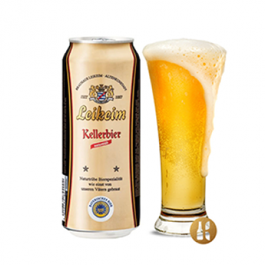 Bia Leikeim Kellerbier 500ml, 4.9%. Made in Đức 