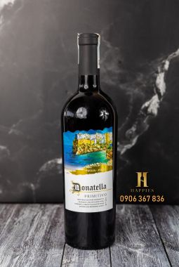 RƯỢU VANG Ý DONATELLA PRIMITIVO 16%